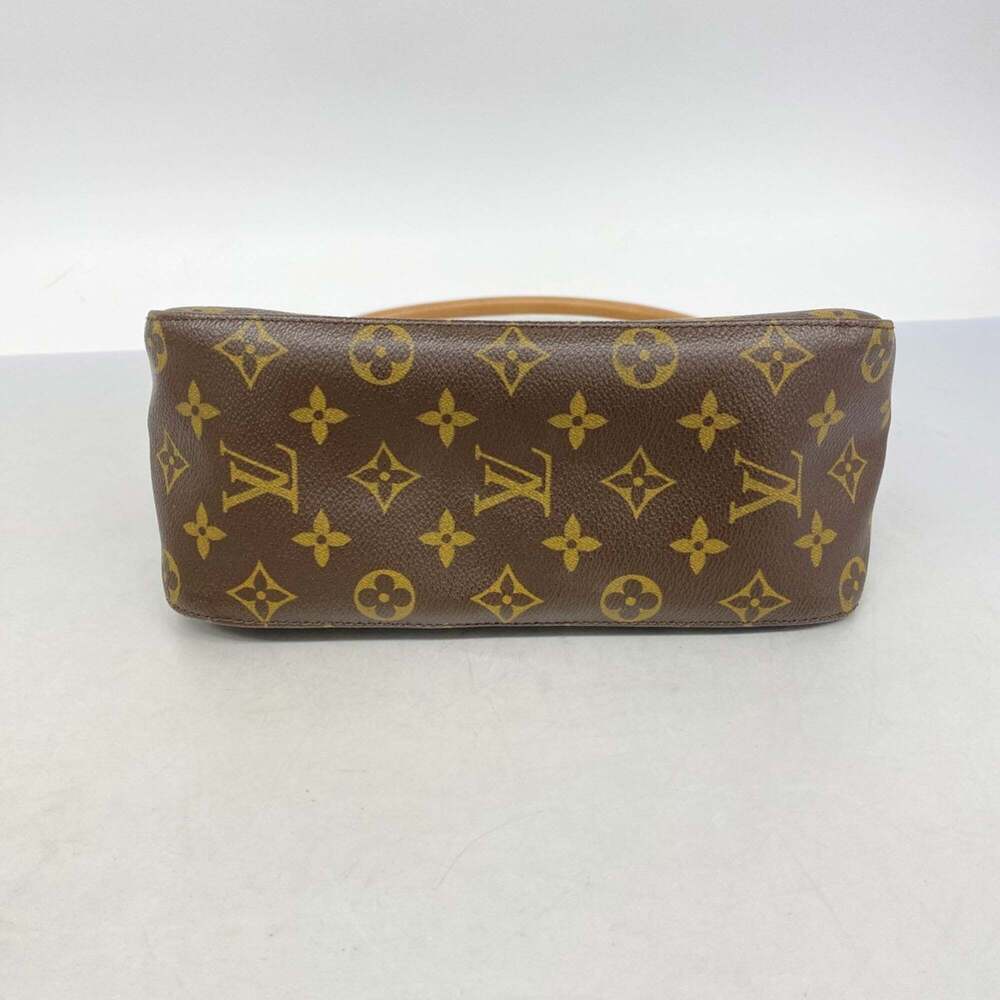LOUIS VUITTON Brown Monogram Looping MM Shoulder Bag - Picture 3 of 11